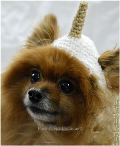 Crochet Unicorn Beanie Hat