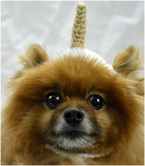 Crochet Unicorn Beanie Hat - Posh Puppy Boutique