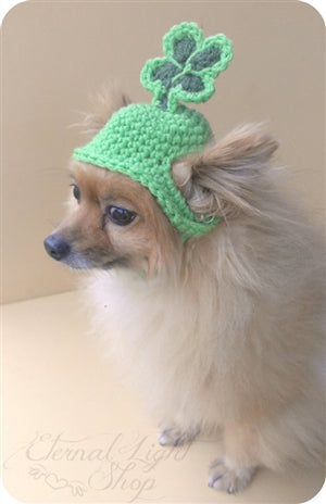 St. Patrick's Day Beanie Hat - Posh Puppy Boutique