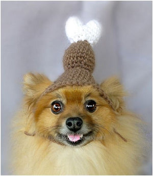 Crochet Thanksgiving Turkey Leg Beanie Hat - Posh Puppy Boutique