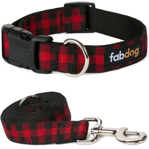 Red Buffalo Check Collars - Posh Puppy Boutique