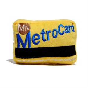 Metro Card Plush Toy - Posh Puppy Boutique