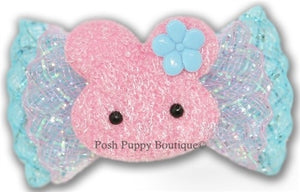 Bunny Foo Foo Hair Bow - Posh Puppy Boutique