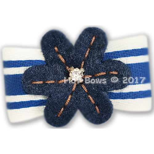 Color Me Navy Hair Bow
