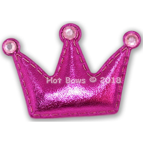 Crown of Fun Hair Bow  - Pink