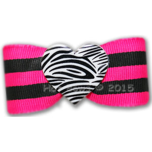 Crazy In Love Hair Bow - Posh Puppy Boutique