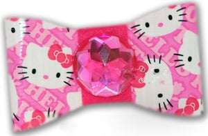 Hello Kitty in Pink Hair Bow - Posh Puppy Boutique