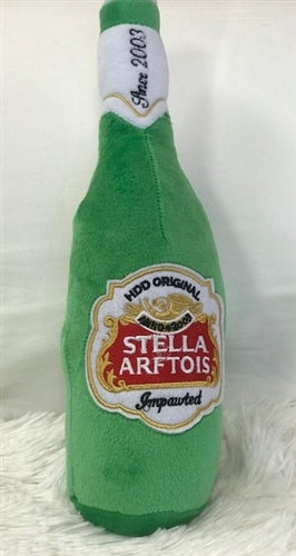 Stella Arftois Beer Bottle Plush Toy - Posh Puppy Boutique