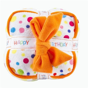 Happy Birthday Gift Box Toy - Posh Puppy Boutique
