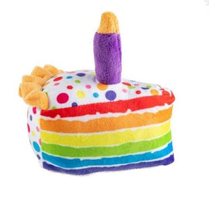 Birthday Cake Slice Toy - Posh Puppy Boutique