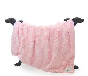 Bella Blanket in Baby Pink - Posh Puppy Boutique