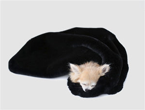 Divine Blanket in Black - Posh Puppy Boutique