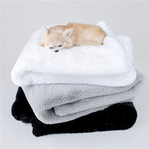 Divine Blanket in Dove Grey - Posh Puppy Boutique