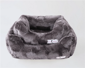 Luxe Collection Bed - Pewter - Posh Puppy Boutique