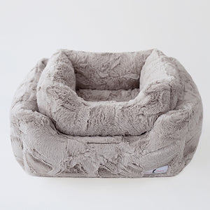 Luxe Collection Bed - Taupe - Posh Puppy Boutique
