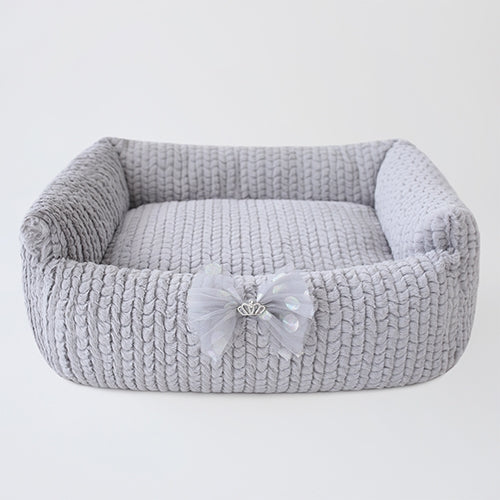 Dolce Dog Bed in Sterling