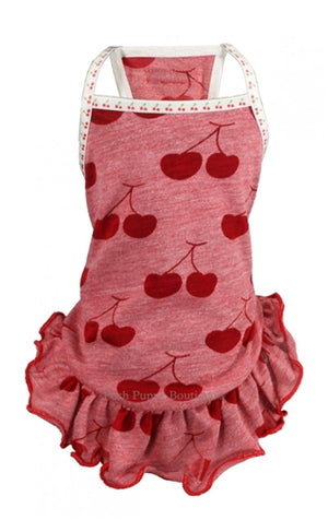 Red Cherry Dress - Posh Puppy Boutique
