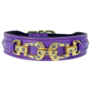 After Eight Collection Dog Collar - Lavender - Posh Puppy Boutique