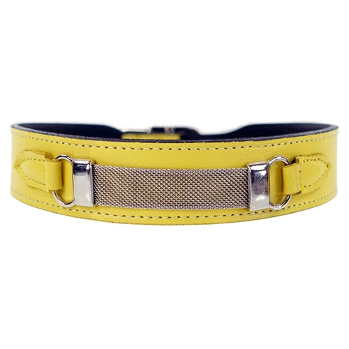 Barclay Collar in Canary Yellow