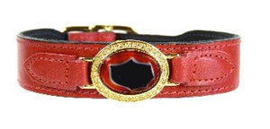 Lavish Collar in Ferrari Red - Posh Puppy Boutique