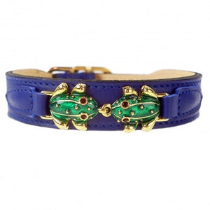 Leap Frog Collar in Cobalt Blue - Posh Puppy Boutique