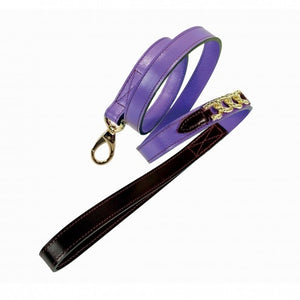 Mayfair Collar in Grape and Wine - Posh Puppy Boutique