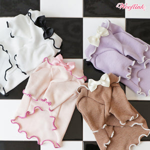 Wooflink Baby Knit Blouse - Chocolate