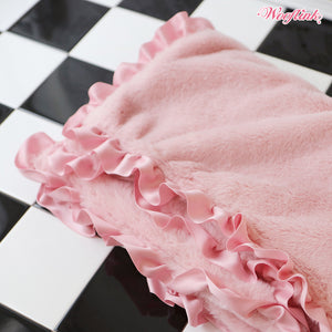 Wooflink Luxe Fur Blanket - Pink