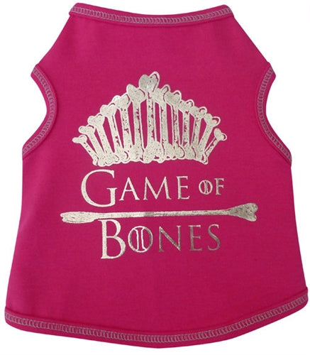Game of Bones Tank Top - Hot Pink