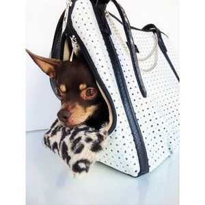 Diamond Cut Carrier Bag - 2 Colors - Posh Puppy Boutique