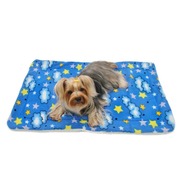 Stars and Clouds Fleece/Ultra-Plush Blanket