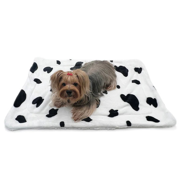 Double Layered Ultra Plush Moo Cow Blanket