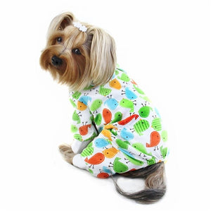 Early Birdies in Knit Cotton Pajamas - Posh Puppy Boutique