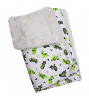 Playful Dinosaur Flannel-Ultra-Plush Blanket