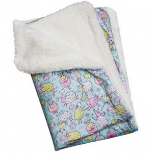 Ultra Soft Minky-Plush Funny Sheep Blanket - Posh Puppy Boutique