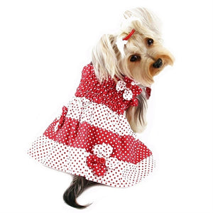 Red & White Polka Dot Sundress - Posh Puppy Boutique