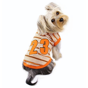 Sporty #23 Hooded Jersey - Posh Puppy Boutique