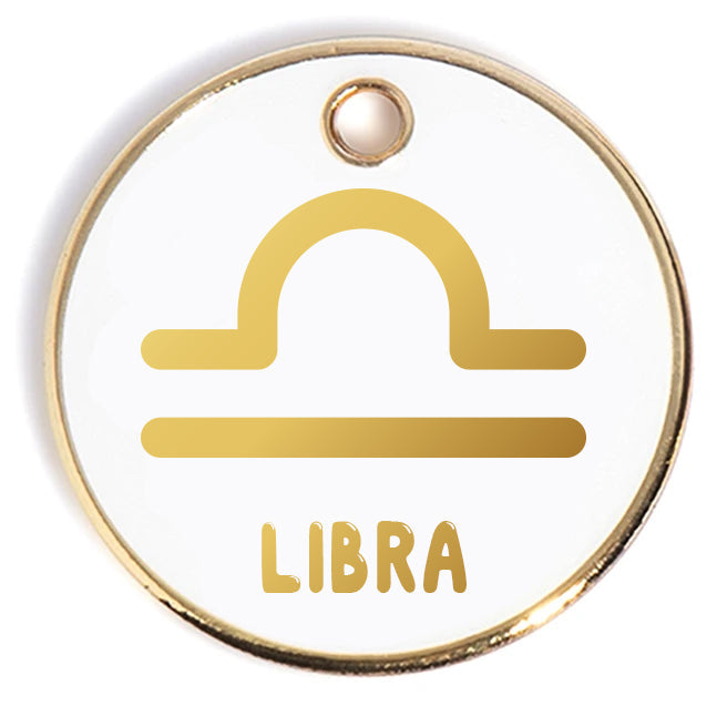 Libra Pet ID Tag