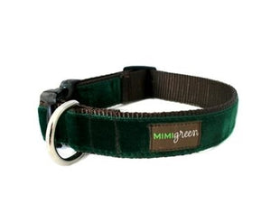 Mimi Green 'Evergreen' Dog Collar - Posh Puppy Boutique