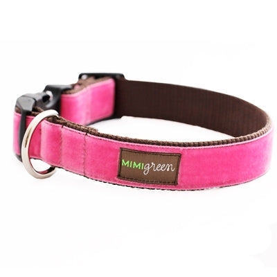 Mimi Green 'Zoe Pink' Dog Collar