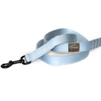 Mimi Green Dolphin Blue Webbing Nylon Dog Collar - Posh Puppy Boutique