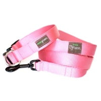 Mimi Green Pink Webbing Dog Collar - Posh Puppy Boutique