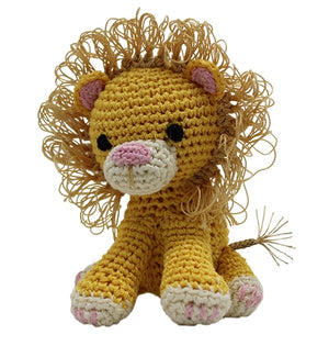 Knit Knacks King Cuddles the Lion Toy - Posh Puppy Boutique