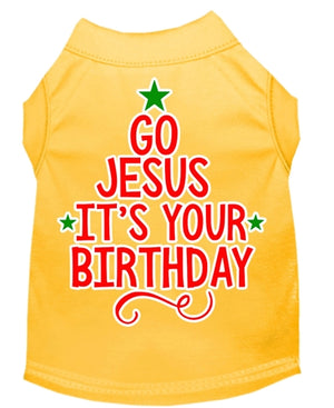 Go Jesus Screen Print Dog Shirt- in Many Colors - Posh Puppy Boutique