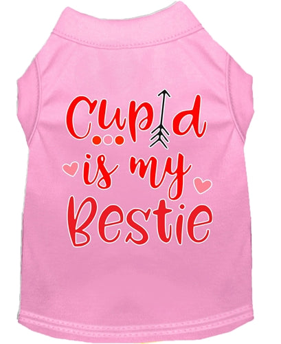 Cupid is my Bestie Screen Print Dog Shirt in Many Colors