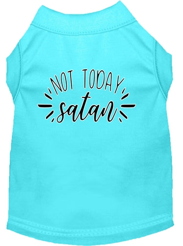 Not Today Satan Screen Print Shirt in Many Colors