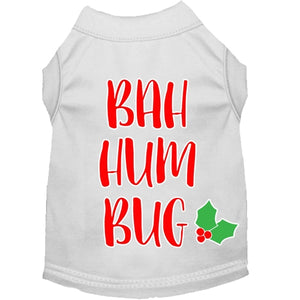 Bah Humbug Screen Print Dog Shirt in Many Colors - Posh Puppy Boutique