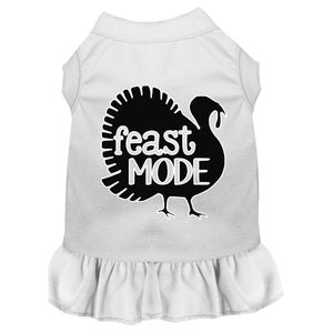 Feast Mode Screen Print Dog Dress in Many Colors - Posh Puppy Boutique