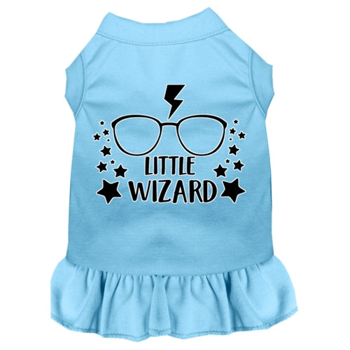 Little Wizard Screen Print Dog Dress in Many Colors