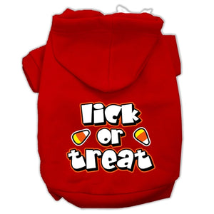 Lick Or Treat Screen Print Hoodie - Many Colors - Posh Puppy Boutique